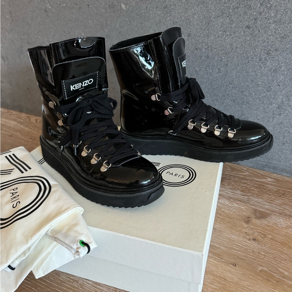 KENZO Alaska fur-lined Boots